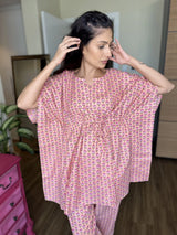 PEACHY DREAM KAFTAN SET