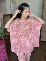 PEACHY DREAM KAFTAN SET