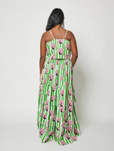 PEACOCK SKIRT SET