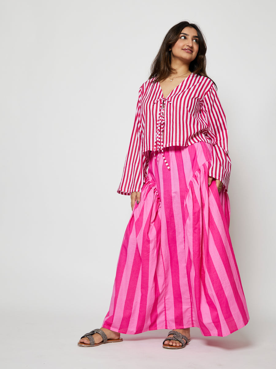 PINKY SKIRT SET