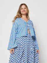 POLKA LINE SKIRT SET