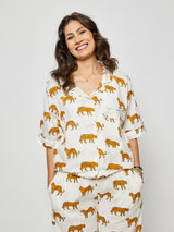 LEOPARD PAJAMA SET