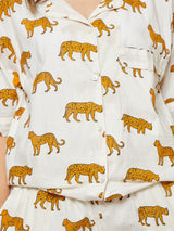 LEOPARD PAJAMA SET
