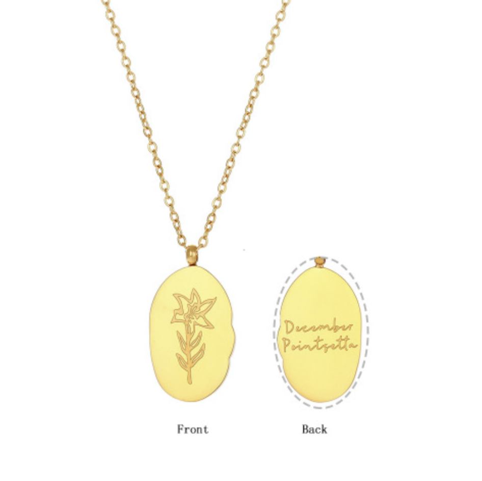 FLOWER MONTH NECKLACE